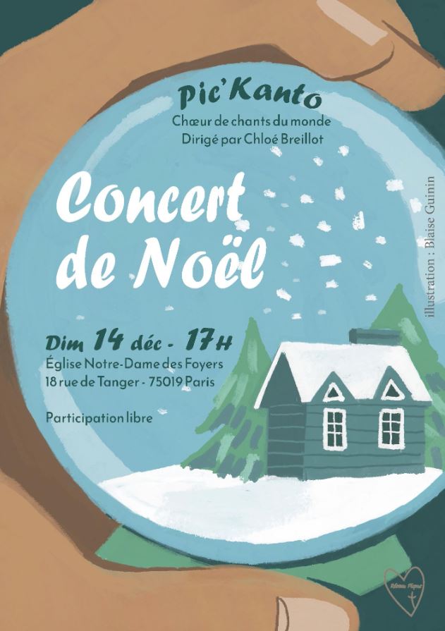 Photographie de Pic'Kanto chantant, tenue noire avec accessoires jaunes. 